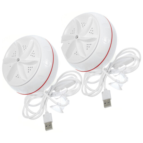 4Pièces -Linge Portable Mini USB Avec Ventouses Stables 2