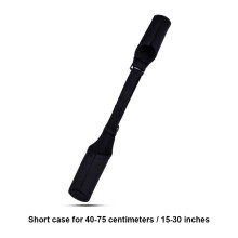 Custodia portatile pieghevole per canne da pesca con tracolla, 59-130cm