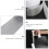 5Rolls Screen Window Repair Tape Grey Door Mesh Patch with Adhesive 7