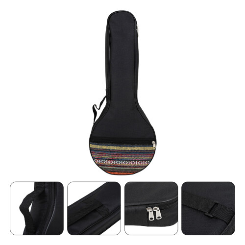 3Pcs Portable 4 String Banjo Pouch with Adjustable Shoulder Strap 1