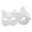 4Pièces Masques Chat Vide Papier Pulp DIY Masquerade Cosplay 3
