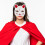 4Pièces Masques Chat Vide Papier Pulp DIY Masquerade Cosplay 11