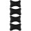 2Pairs Black Car Multifunctional Pillow Neck and Support Cushion 3
