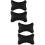 2Pairs Black Car Multifunctional Pillow Neck and Support Cushion 5