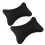 2Pairs Black Car Multifunctional Pillow Neck and Support Cushion 7