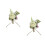 2Pièces Accessoires Mariage Corsage Rose 6