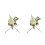 2Pièces Accessoires Mariage Corsage Rose 7
