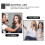 5Sets Damen Augenbrauenpuder Set Langanhaltend 5