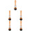 5Pièces Bois Nettoyage Pour Instruments Variés 7