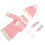 2Ensembles Vêtements D'hiver Rose Pour Robe Pull Cocon 3