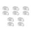 150Pcs Multipurpose Metal Jar Lids Leakproof Silver Canning Caps 4