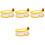 4Pcs Miniature Wind-Up Car Storage Box with Transparent Plastic Design 4