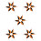 5Pièces Collier Décoratif Halloween Clown, Pour Chat Coloré 9
