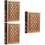 3Pcs Vintage Relief Cover PU Notebook Antique Diary Multi-Color Use 7