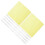 4Sets School Electrostatic Experiment Glass Stick with Silk Cloth Set 10