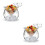 2Sets Dekorative Glasschüssel Mit Gefrierfach, 9