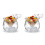 2Sets Dekorative Glasschüssel Mit Gefrierfach, 10
