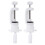 6Pcs White Mannequin Head Stand Adjustable Wig Holder for Styling 2
