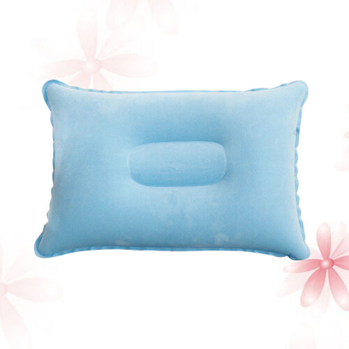 3Pièces Oreiller Épais Bleu, Gonflable Extérieur 1