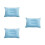 3Pièces Oreiller Épais Bleu, Gonflable Extérieur 6