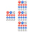 60Pcs Portable Assorted Color Foosball Table Balls for Desktop Games 7