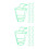 40Pcs Plastic Hospital Drip Bottle Hanging Net Covers Green 7