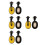 4Paires Casques ABS Anti- Durable Chantier 4
