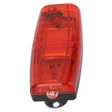 3.7V 500mAh LED Shoulder Light 8.8x3.5x1.6cm Red