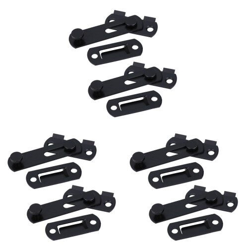 6Stk Türriegel , Rostfrei, Langlebig, Für 2