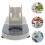 4Pièces Base Stable ABS Gris Support Pistolet À Colle Maison 10