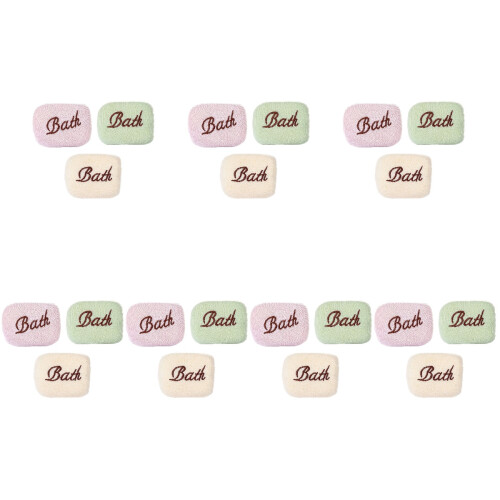 21Pc Compact Baby Bath Sponge Gentle Texture Infant Shower Sponge 2