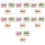 21Pc Compact Baby Bath Sponge Gentle Texture Infant Shower Sponge 9
