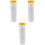 3Pièces Sticker Auto PVC Étanche Antirayures Souple Et Durable 4