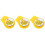 3Pièces Marqueurs De Golf Silicone Clip Chapeau Décoratif 6