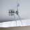 4Pcs Detachable Shower Head ABS Multi Functional Home Bathroom Use 5