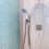 4Pcs Detachable Shower Head ABS Multi Functional Home Bathroom Use 6