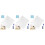 3Ensembles Tableau Mural Réutilisable Autocollant Effaçable 10