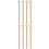 8Pièces Maillets Percussion Bois Coton Confort Multi Couleurs 4