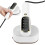 2Pcs Travel Size Steam Iron Portable Handheld Foldable ABS Iron White 9