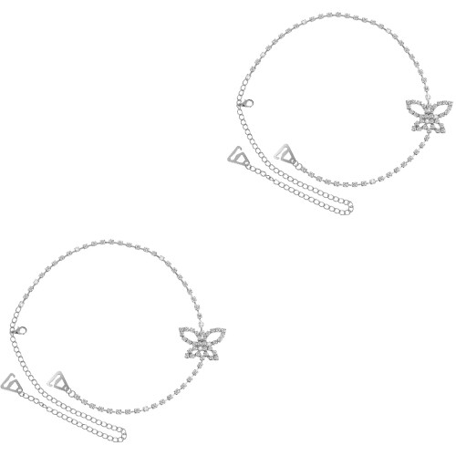 2Pièces Argent Épaule Brillante 1