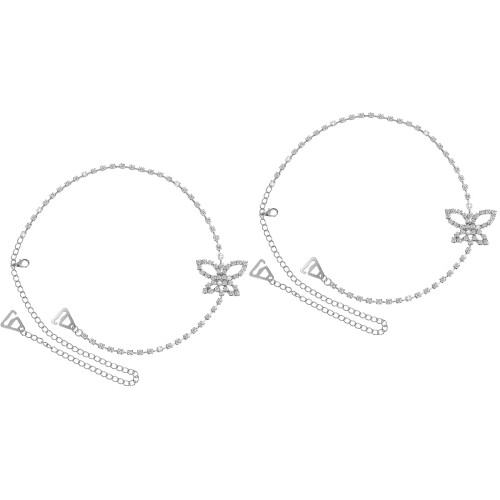 2Pièces Argent Épaule Brillante 2