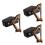 3Sets Mini Modell Holz Kreatives Instrument Geschenk Bunt 9