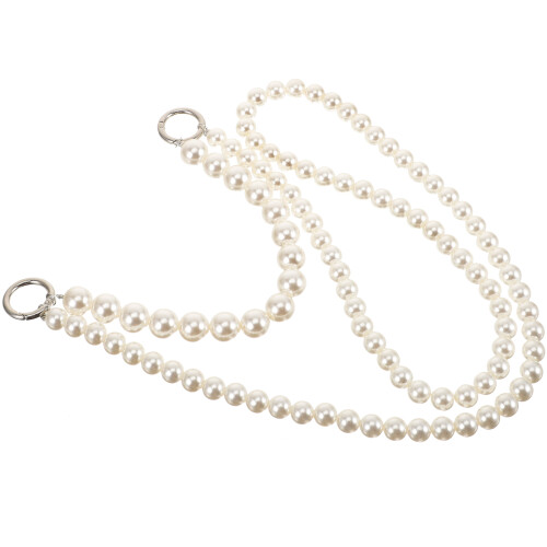 5Pièces Sac Perles Beige Métal Remplacement Pour Sac À Main 2