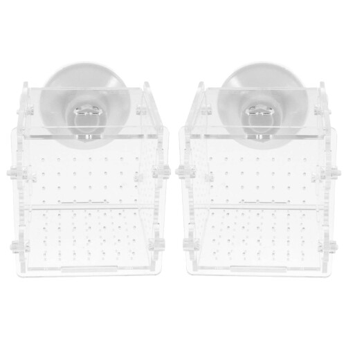 4Pcs High Visibility Fish Incubator Box for Aquarium Breeding Use 1