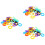 240Pièces Capuchons Clés Silicone Accessoires Décoratifs Pratiques 8
