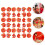128Pièces Cartes À Gratter Papier Rouge Année Chinoise 2