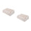2Pcs Khaki ABS Cat Litter Ramp Step for Easy Access and Litter Control 7