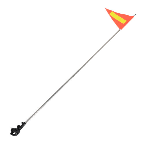 2Pcs Multi-Color Reflective Bicycle and Mobility Scooter Safety Flags 2