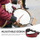 2Pcs Hand Drum Adjustable Strap Durable Snare Drum Sling Multi Color 7