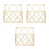 3Pièces Étagère Pour Rangement Mural 8